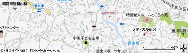 埼玉県所沢市久米1993周辺の地図