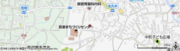 埼玉県所沢市久米2246周辺の地図
