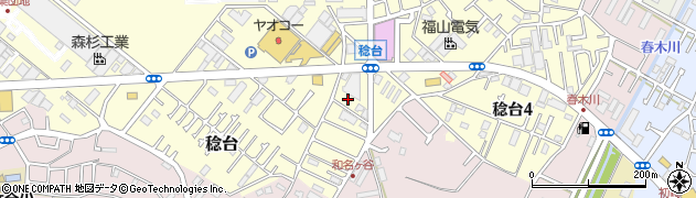 千葉県松戸市稔台1133周辺の地図