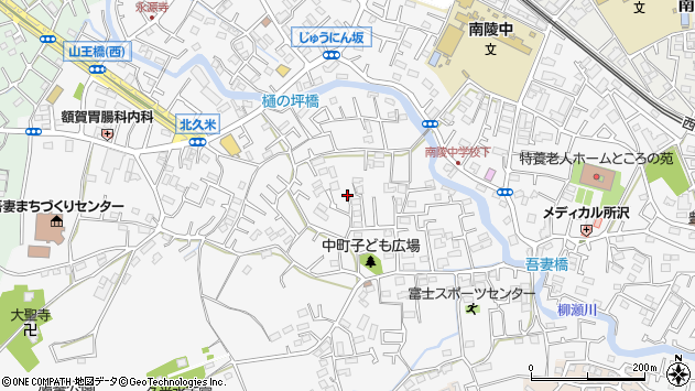 〒359-1131 埼玉県所沢市久米の地図