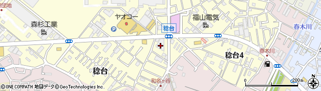 千葉県松戸市稔台1134周辺の地図