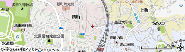 千葉県成田市新町870周辺の地図