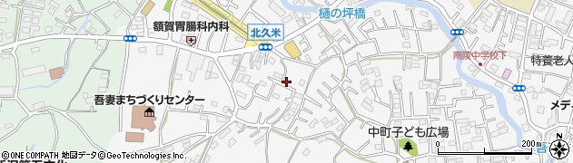 埼玉県所沢市久米2112周辺の地図