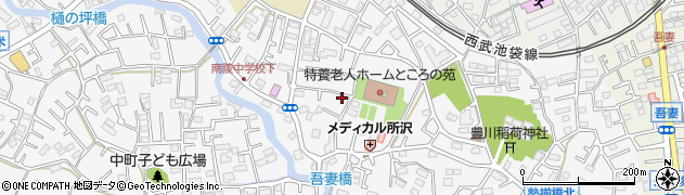 埼玉県所沢市久米1545周辺の地図