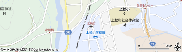 北栄町周辺の地図