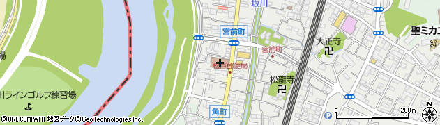 松戸郵便局集荷周辺の地図