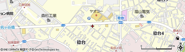 千葉県松戸市稔台1057周辺の地図