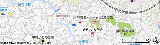 埼玉県所沢市久米1551周辺の地図