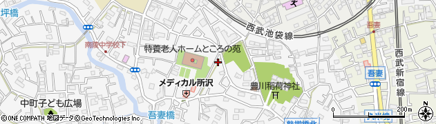 埼玉県所沢市久米1520周辺の地図