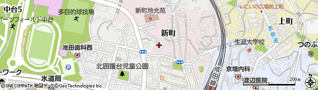 藤立病院看護婦寮新館周辺の地図