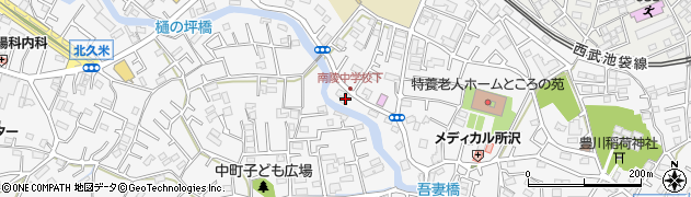 埼玉県所沢市久米1442周辺の地図
