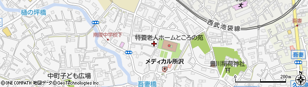 埼玉県所沢市久米1546周辺の地図