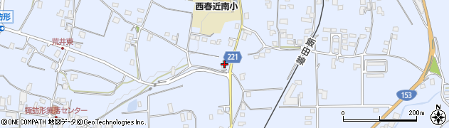 長野県伊那市西春近諏訪形7413周辺の地図