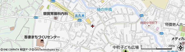 埼玉県所沢市久米2115周辺の地図