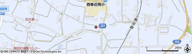 長野県伊那市西春近諏訪形7414周辺の地図