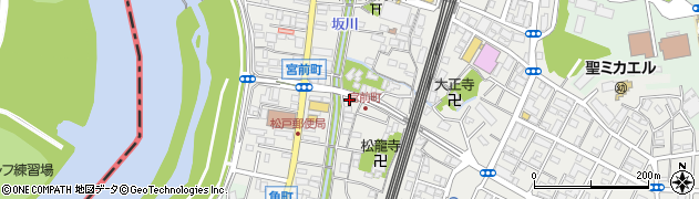 松屋京染店周辺の地図
