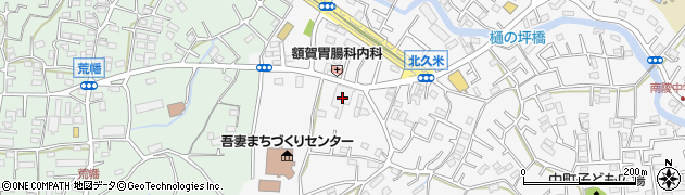 埼玉県所沢市久米2245周辺の地図