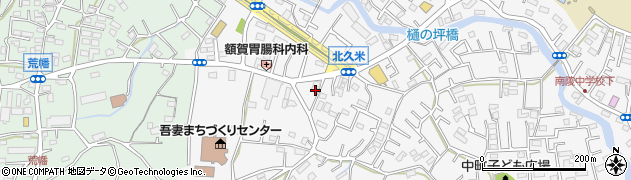埼玉県所沢市久米2268周辺の地図