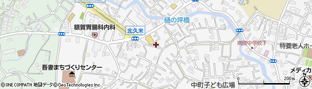 埼玉県所沢市久米2099周辺の地図