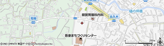 埼玉県所沢市久米2224周辺の地図