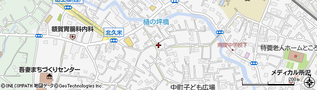 埼玉県所沢市久米2055周辺の地図