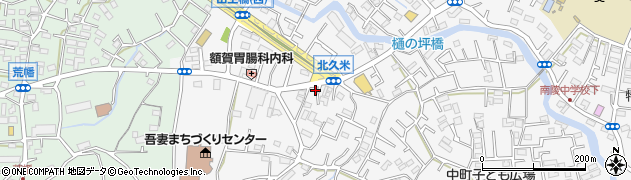 埼玉県所沢市久米2167周辺の地図
