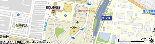 埼玉県和光市西大和団地5-9周辺の地図