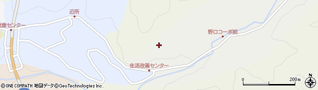 長野県木曽郡上松町小川1369周辺の地図