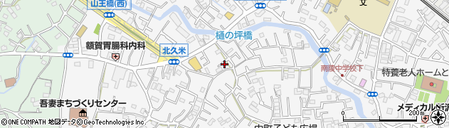 埼玉県所沢市久米2096周辺の地図