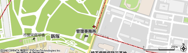 東京朝霞線周辺の地図