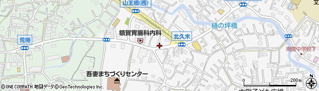 埼玉県所沢市久米2170周辺の地図