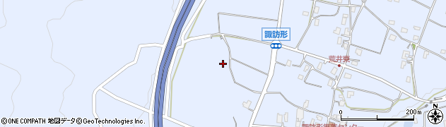 長野県伊那市西春近諏訪形周辺の地図