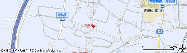 長野県伊那市西春近諏訪形7467周辺の地図