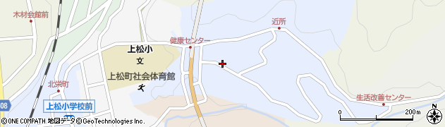 長野県木曽郡上松町小川1589周辺の地図