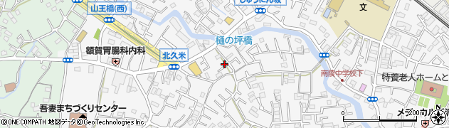 埼玉県所沢市久米2094周辺の地図