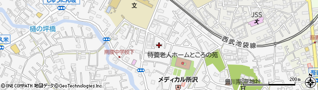 埼玉県所沢市久米1509周辺の地図