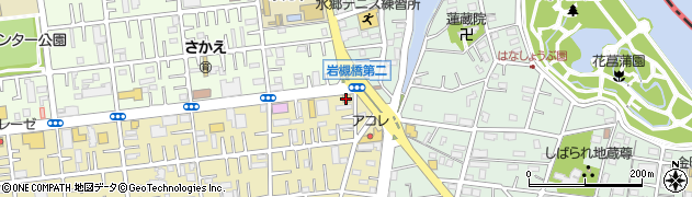 幸楽苑葛飾南水元店周辺の地図