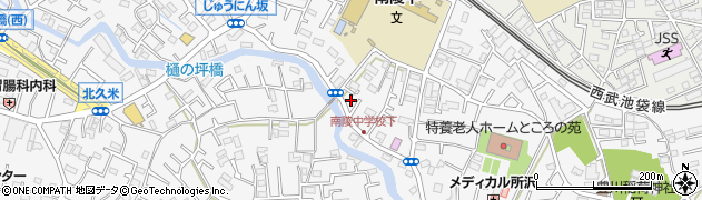 埼玉県所沢市久米1431周辺の地図
