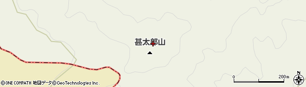 甚太郎山周辺の地図