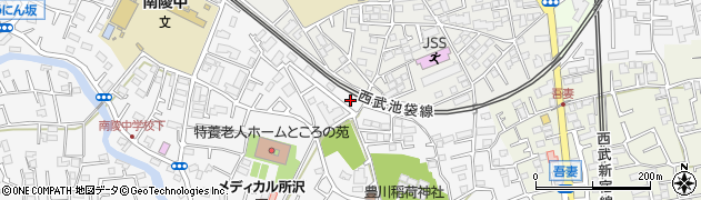 埼玉県所沢市久米759周辺の地図
