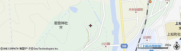長野県木曽郡上松町小川2969周辺の地図