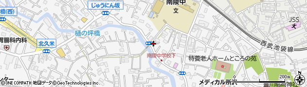 埼玉県所沢市久米1430周辺の地図