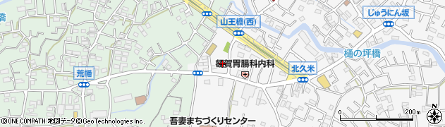 埼玉県所沢市久米2219周辺の地図