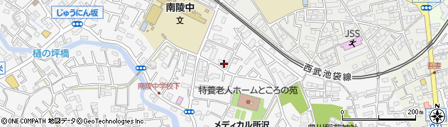 埼玉県所沢市久米788周辺の地図