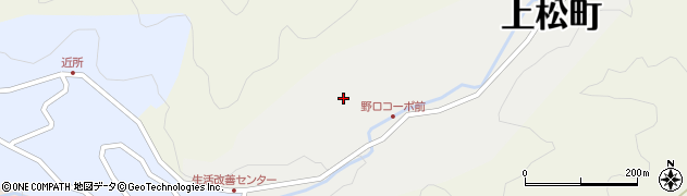 長野県木曽郡上松町小川1314周辺の地図