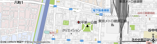 大東京輸送本社周辺の地図