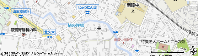 埼玉県所沢市久米2071周辺の地図