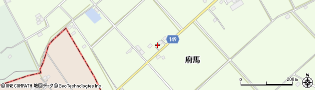 千葉県香取市府馬5088周辺の地図