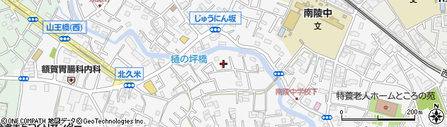 埼玉県所沢市久米2076周辺の地図