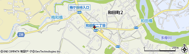 和田町２周辺の地図